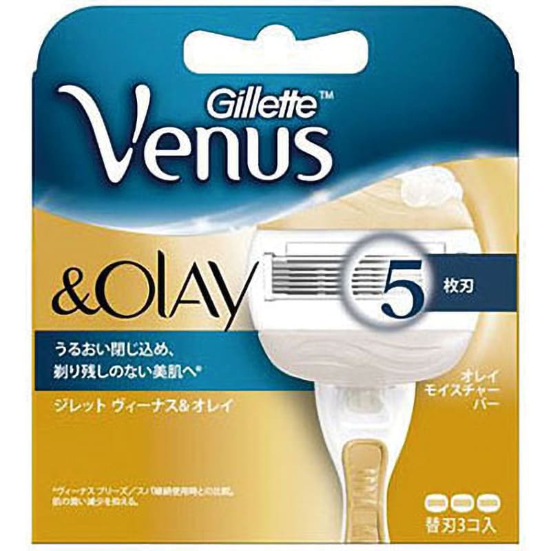 ジレット ヴィーナス&オレイ 1個(3枚) P&G 【通販サイトMonotaRO】