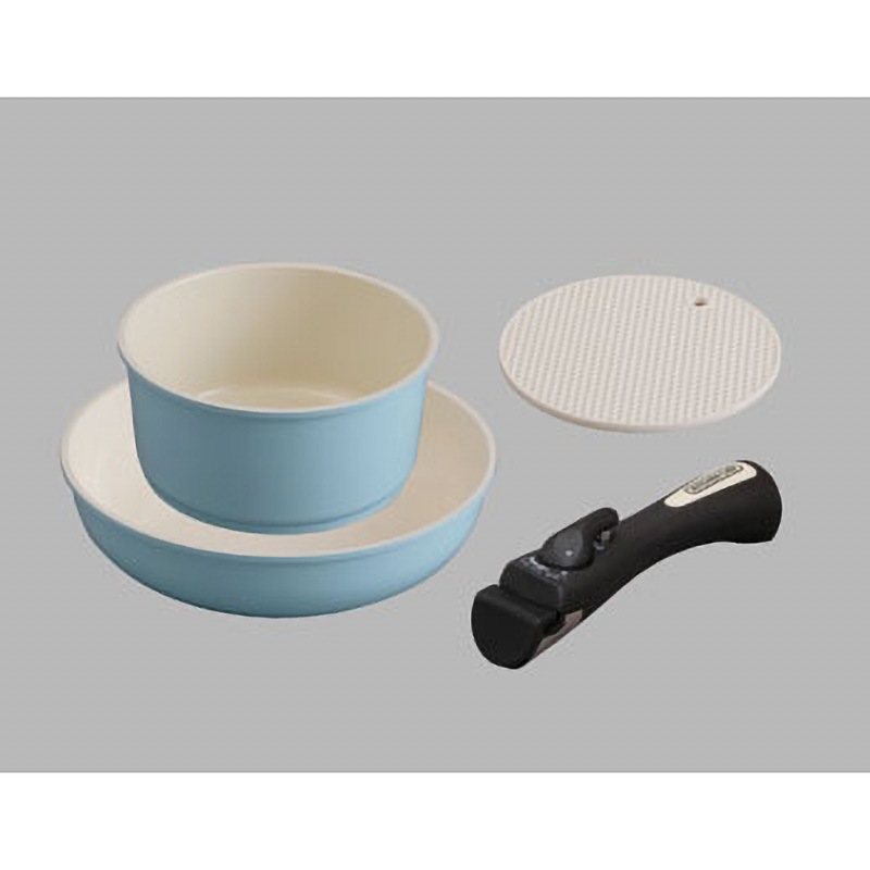 CC-SE3N セラミックカラーパンなべ敷き付き3点セット 1セット アイリスオーヤマ 【通販モノタロウ】