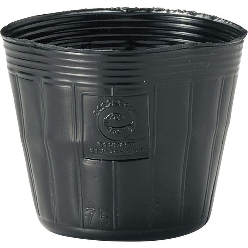 市場】1000個 ポリポット 黒 15cm #0011 明和 代引不可：農業用品販売