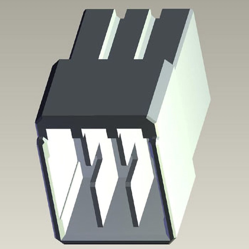 1-2040444-3 ダイナミック1500タブハウジングフリーハンギング TE Connectivity Japan(旧:TYCOELECTRONICS(タイコエレクトロニクス)) 極数9  1袋(300個) 1-2040444-3
