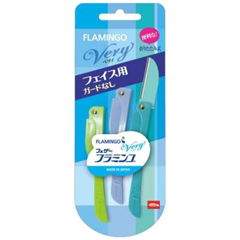 フラミンゴ ベリィ フェザー安全剃刀 L字カミソリ - 【通販モノタロウ】