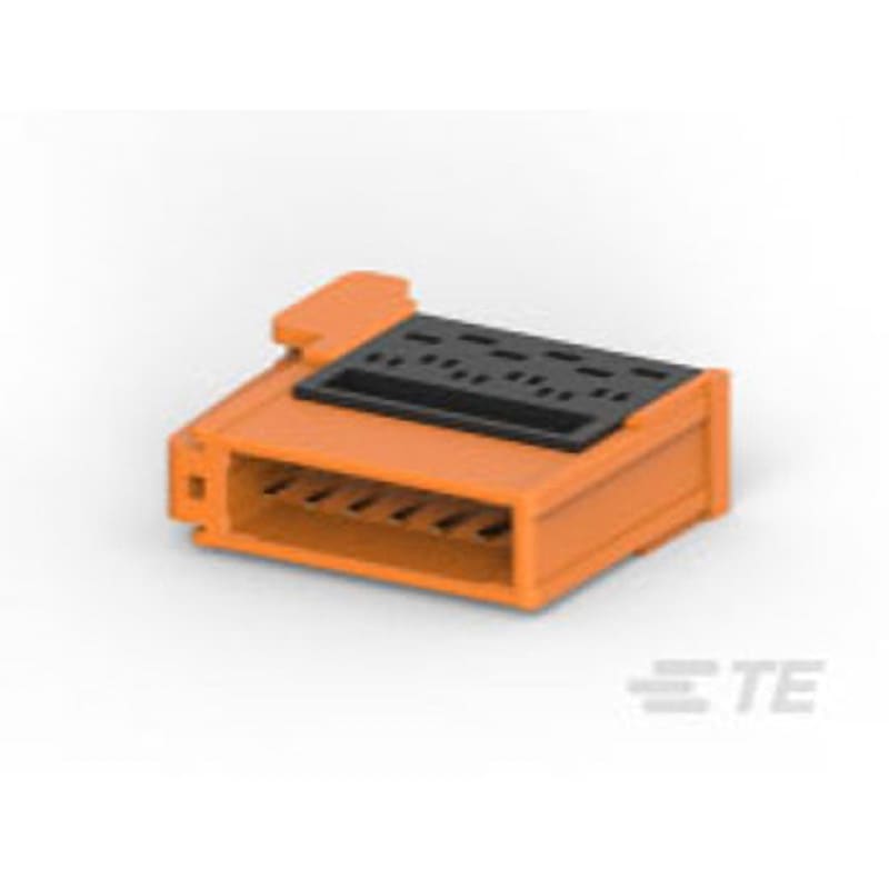 3-1473562-6 リッツプラグコネクタ6極金めっき橙 TE Connectivity Japan(旧:TYCOELECTRONICS(タイコエレクトロニクス)) 1袋(25個) 3-1473562-6