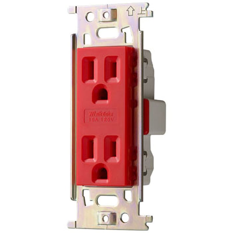 ML1287R ML接地ダブルコンセント(B形) 明工社 15A 125V ML1287R