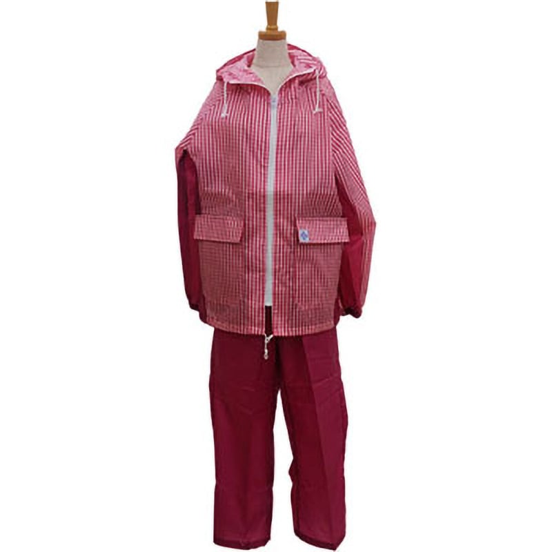 LG-1001 婦人柄ヤッケ上下 1セット 鈴木産業 【通販モノタロウ】