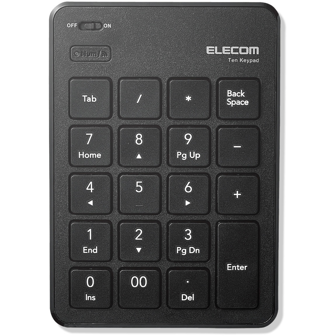 TK-TBP020BK テンキー ワイヤレス Bluetooth 無線 パンタグラフ 薄型