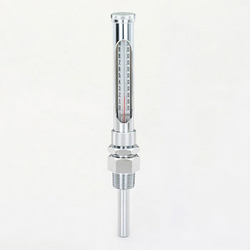 2重管温度計直型(-20～+50℃) イチネンTASCO 空調配管用温度計 【通販