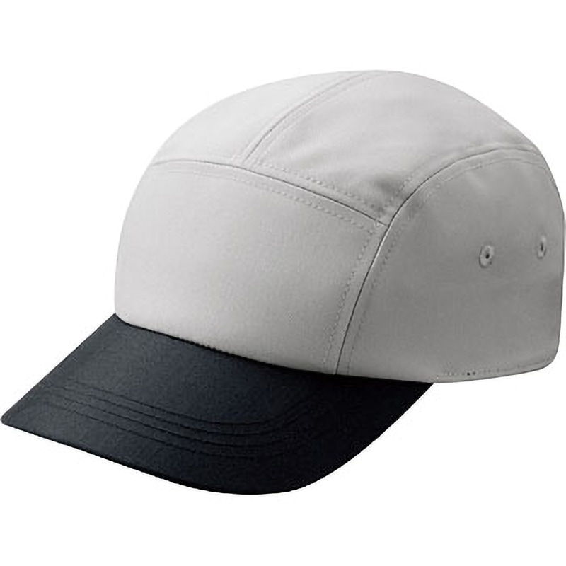 TC21-LL キャップ 2トーンカラー ミドリ安全 シルバーグレー
