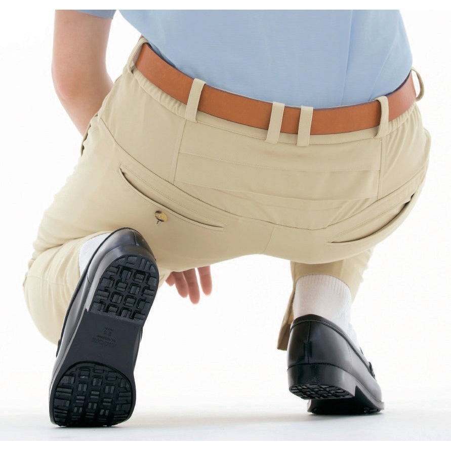 VE382-SITA-LL 男女共用 裾上調整機能付イージーフレックスパンツ