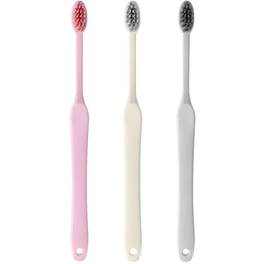 M-4907 エコデント歯ブラシ スパイラルツイン毛 コンパクトヘッド 3本