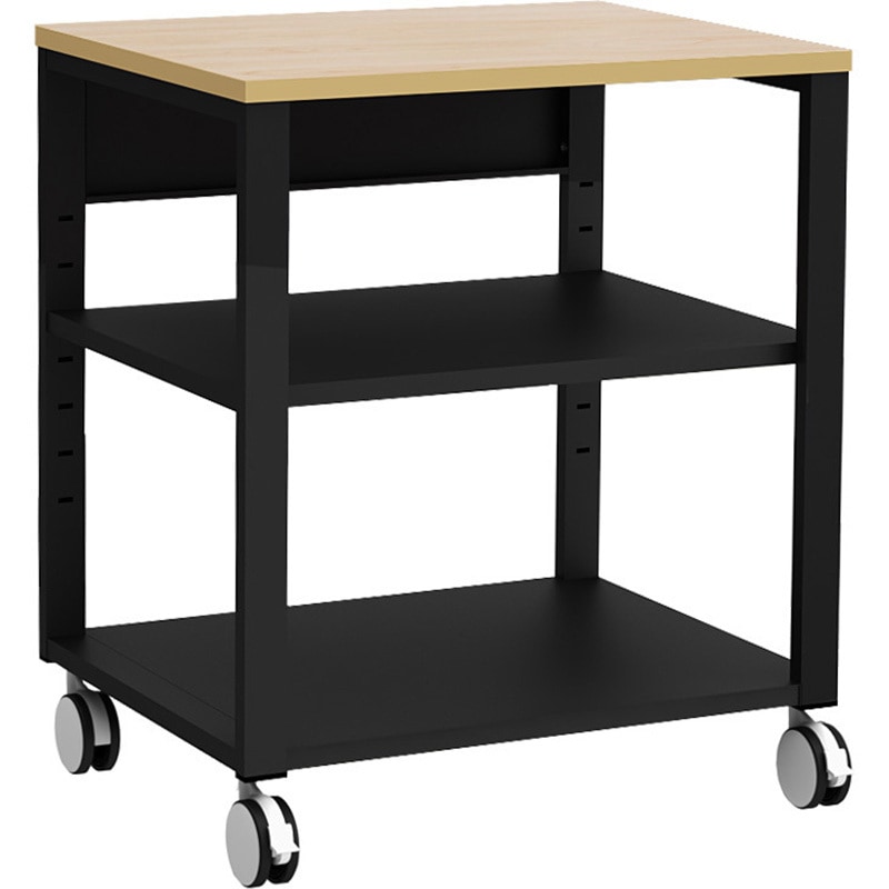 NPT-645-NABK プリンターテーブル Y2K キャスターあり 本体幅600mm奥行450mm高さ700mm  NPT-645-NABK