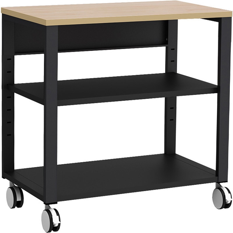 NPT-740-NABK プリンターテーブル Y2K キャスターあり 本体幅700mm奥行400mm高さ700mm  NPT-740-NABK 10,786円