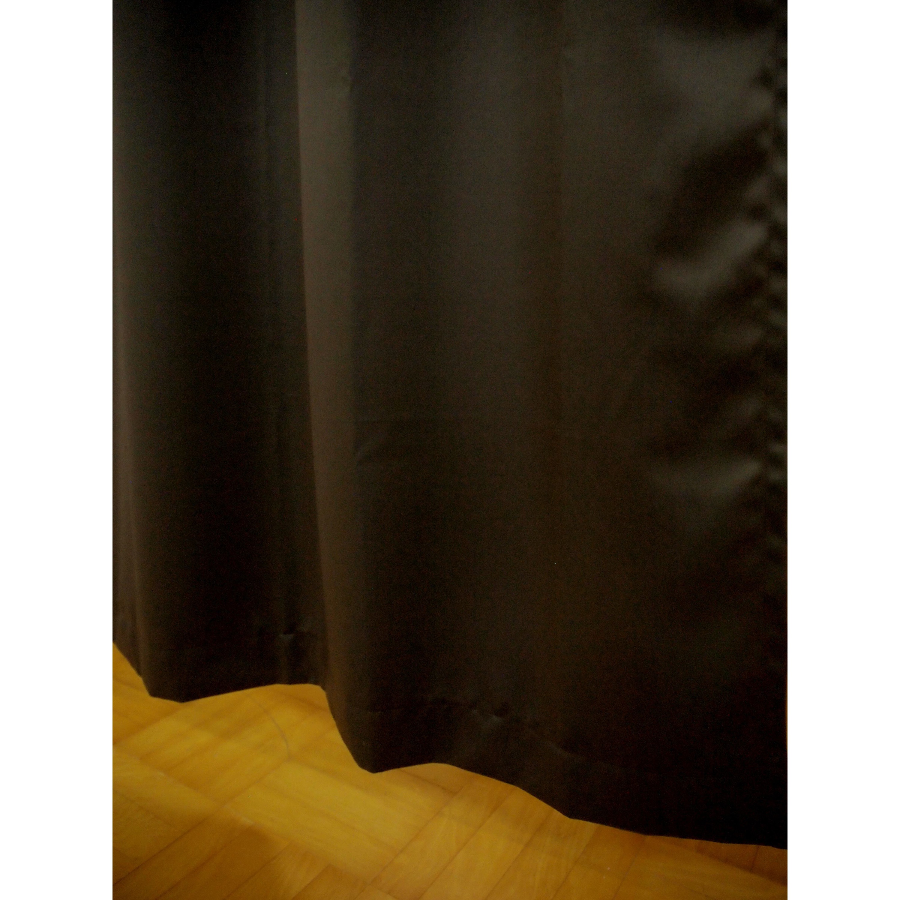 カーテン ダークブラウン 幅150cm×丈250cm 1枚入り 日本製 洗える 防炎 1級遮光 遮熱 断熱 形状記憶 アジャスターフック付き リビング(代引不可) カーテン ダークブラウン 幅150cm×丈245cm 1枚入り 日本製 洗える 防炎