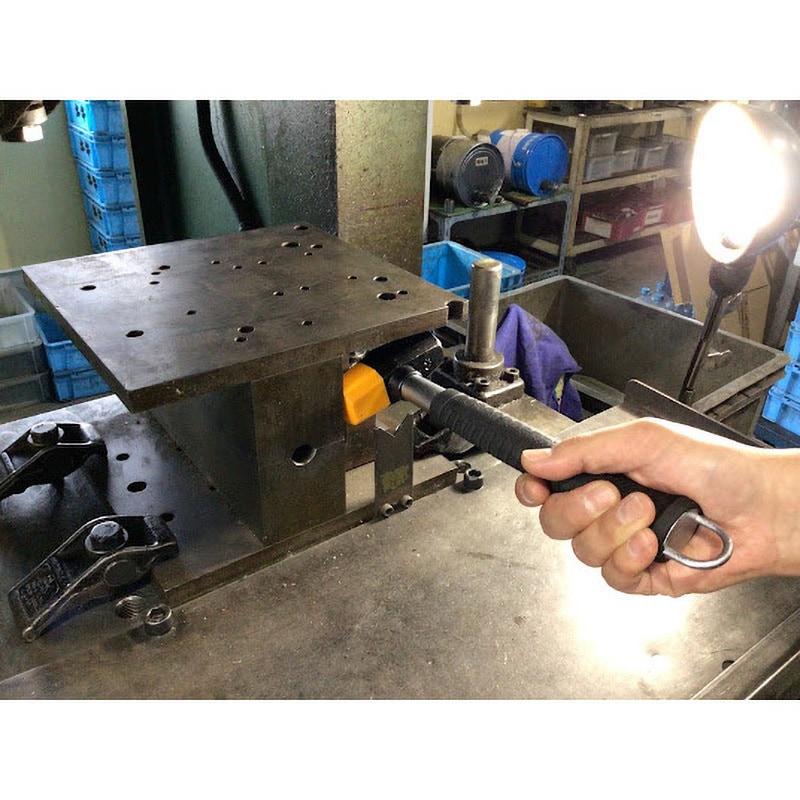 04859 吊り金具付きパイプ柄コンビハンマー DOGYU 口径32mm