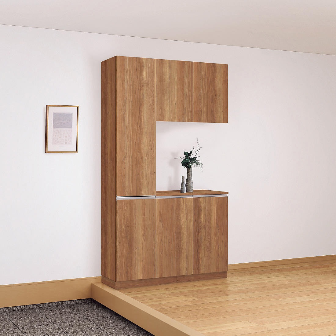 パナソニック　玄関収納コンポリア　幅1200mm　セパレートタイプ　上部のみ XXQCE2(3)/ 【オーダー】ベリティス玄関用収納コンポリア 幅1200mm コ