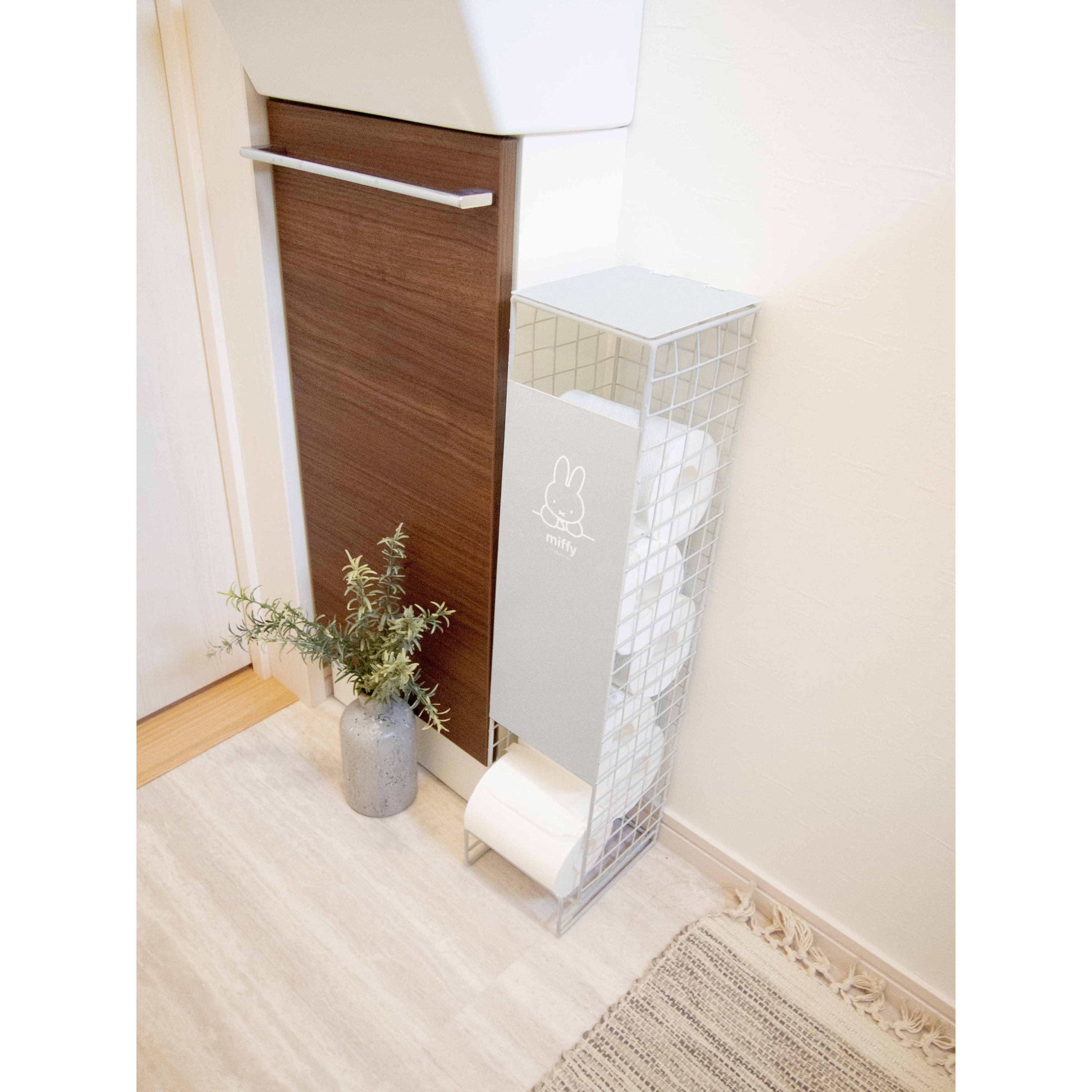 miffyトイレットペーパーストッカー5ロール用 1個 オカトー 【通販