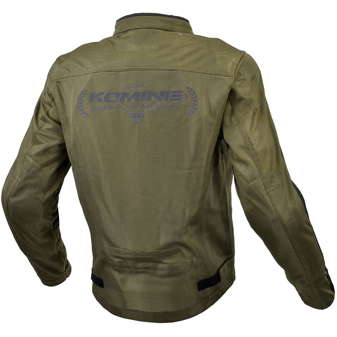 コミネ(KOMINE)JK-1191 フルメッシュジャケット シン｜ネオブラック/XL