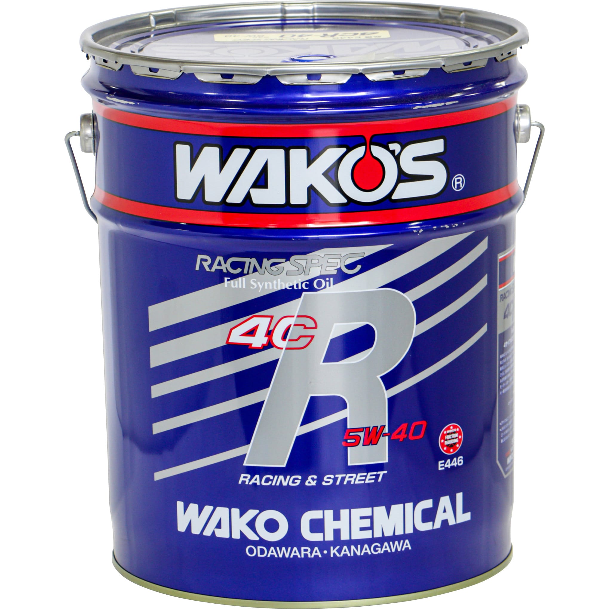 総合1位WAKO\'S　4CR-SR フォーシーアールSR　5W-40　２０Ｌ　LEXUS TEAM LEMANS WAKO\'S　LC500使用エンジンオイル　0W-30、10W-50選択可 エンジンオイル