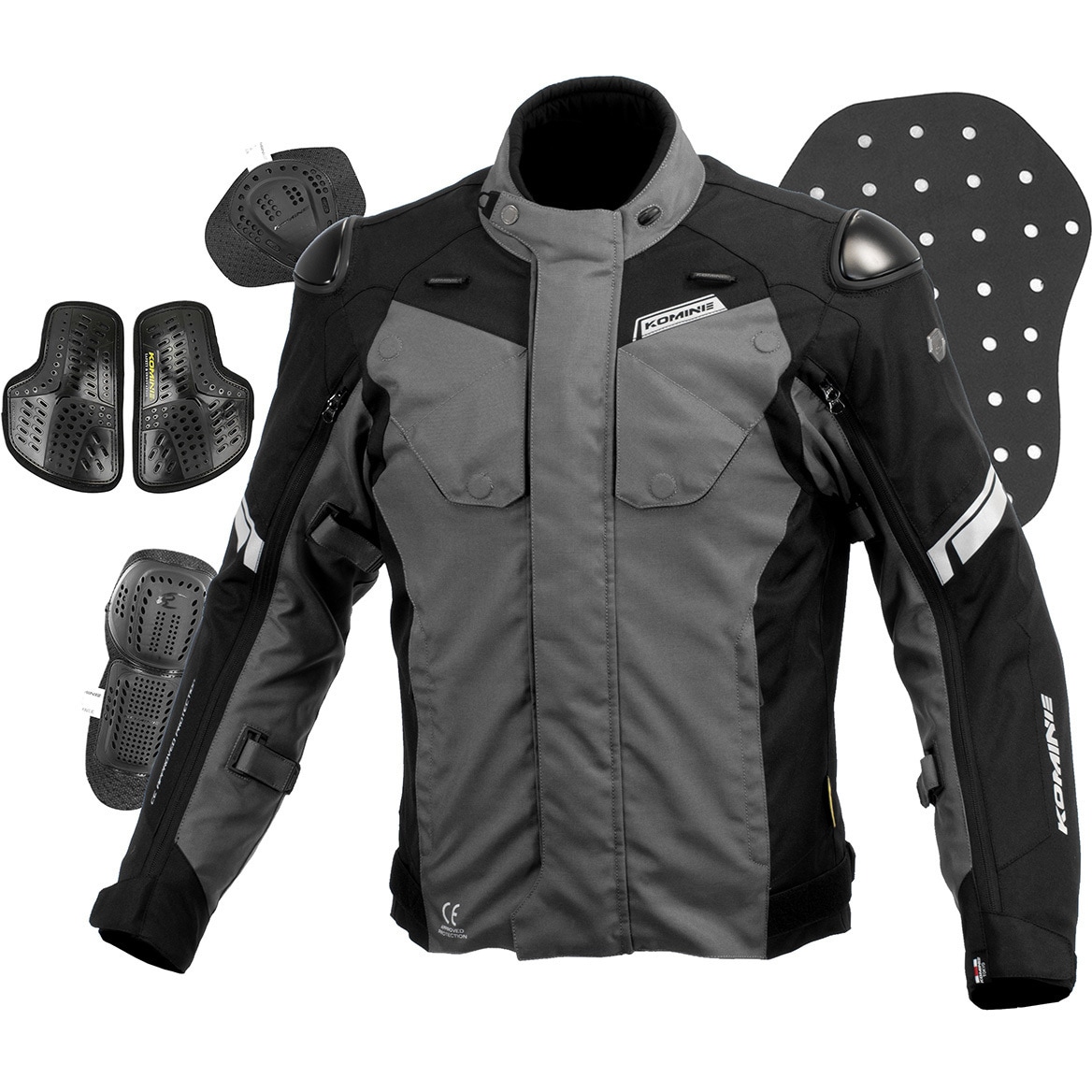 ふみゃ 07-598/OLIVE/M JK-598 プロテクトフルイヤージャケット 1着 コミネ