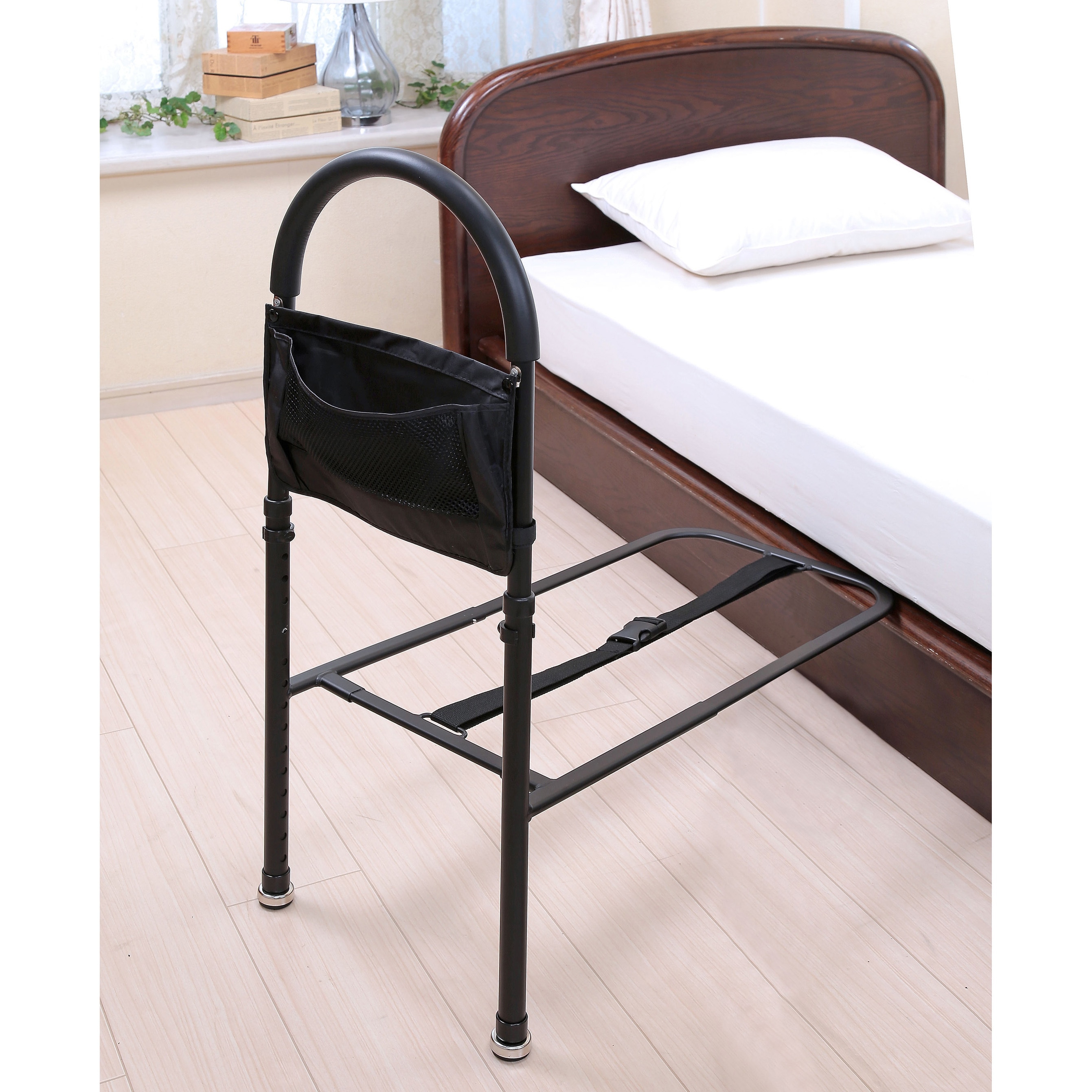 TAN-171 ベッドサイド手すり Vita 寸法735×375×815-114mm 1個 TAN-171