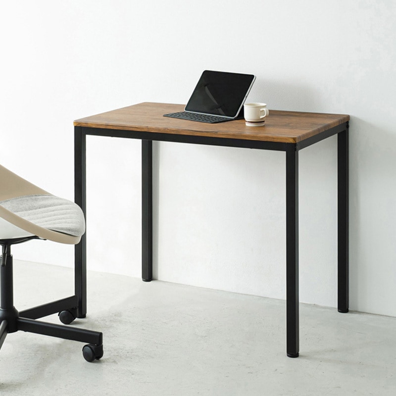 NK-115 ヴィンテージテーブル 永井興産 ブラウン色 高さ720mm幅800mm
