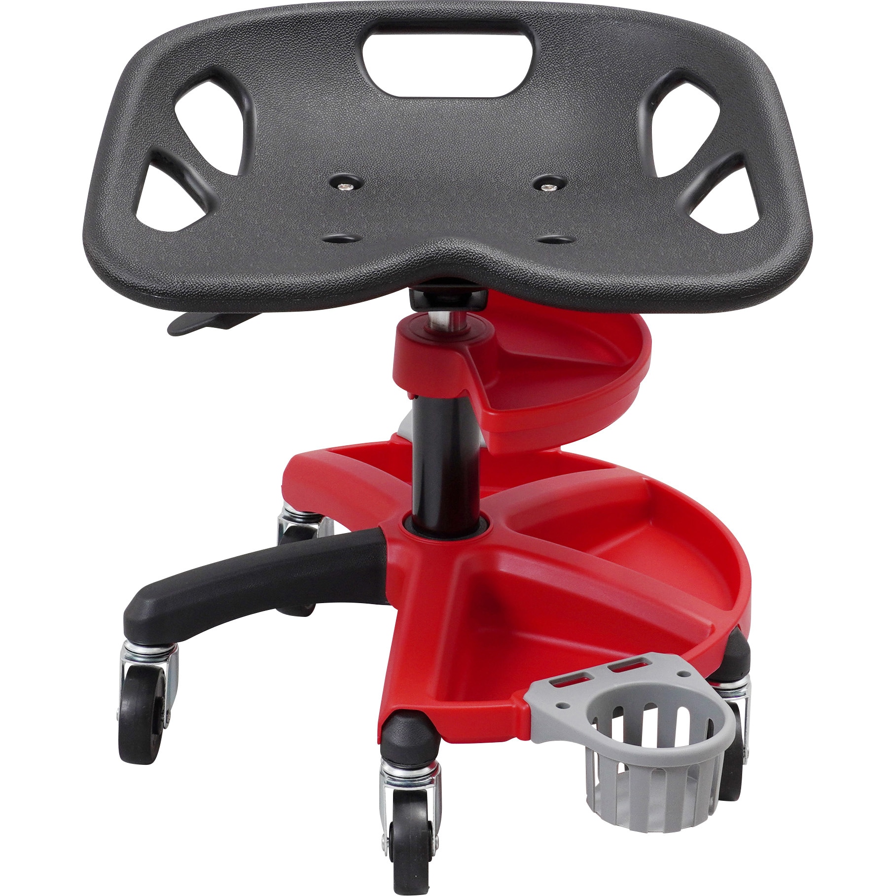 昇降式作業椅子 キャスター・2段トレー付 モノタロウ 幅490mm - 【通販