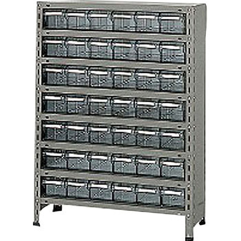 LEK8118-42T 物品棚LEK型樹脂ボックス サカエ 外寸法875×300×1200mm  LEK8118-42T 47,988円