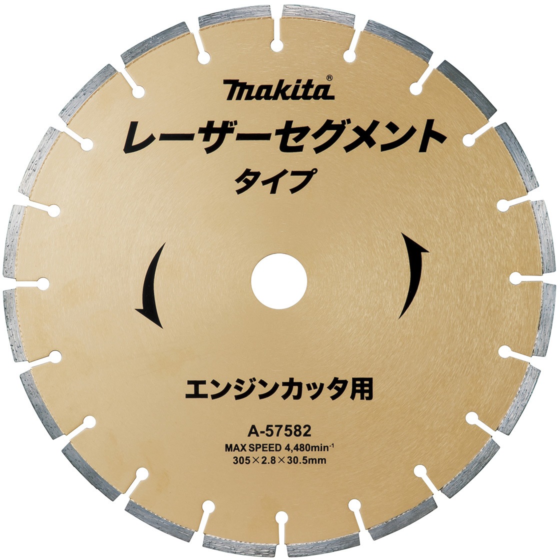 A-57582 レーザーブレード マキタ 外径305mm内径30.5mm  A-57582