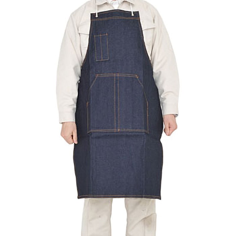 デニムエプロン ホーケン 全長82cm - 【通販モノタロウ】