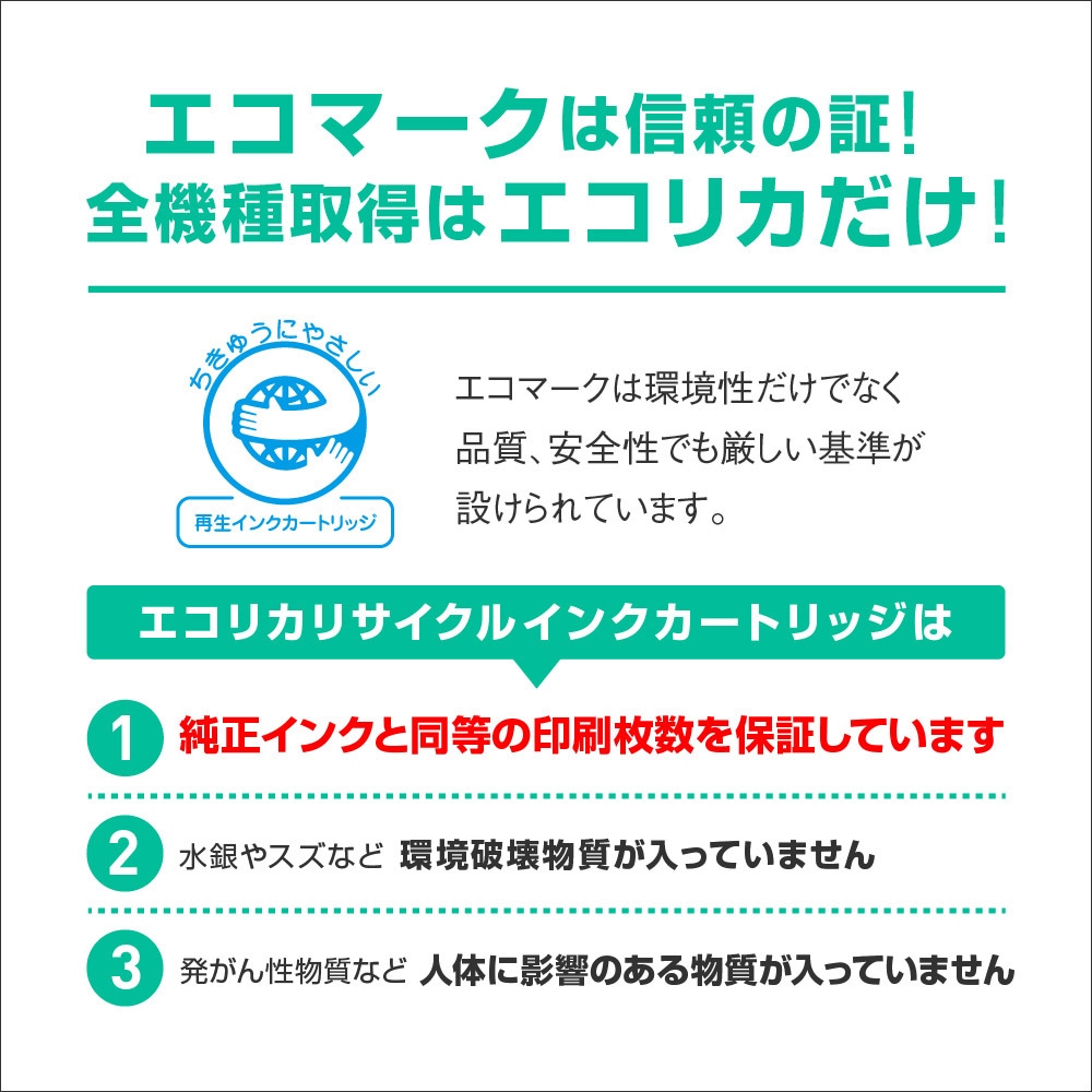 ECI-BR113-4P リサイクルインク ブラザー対応 LC113互換 エコリカ