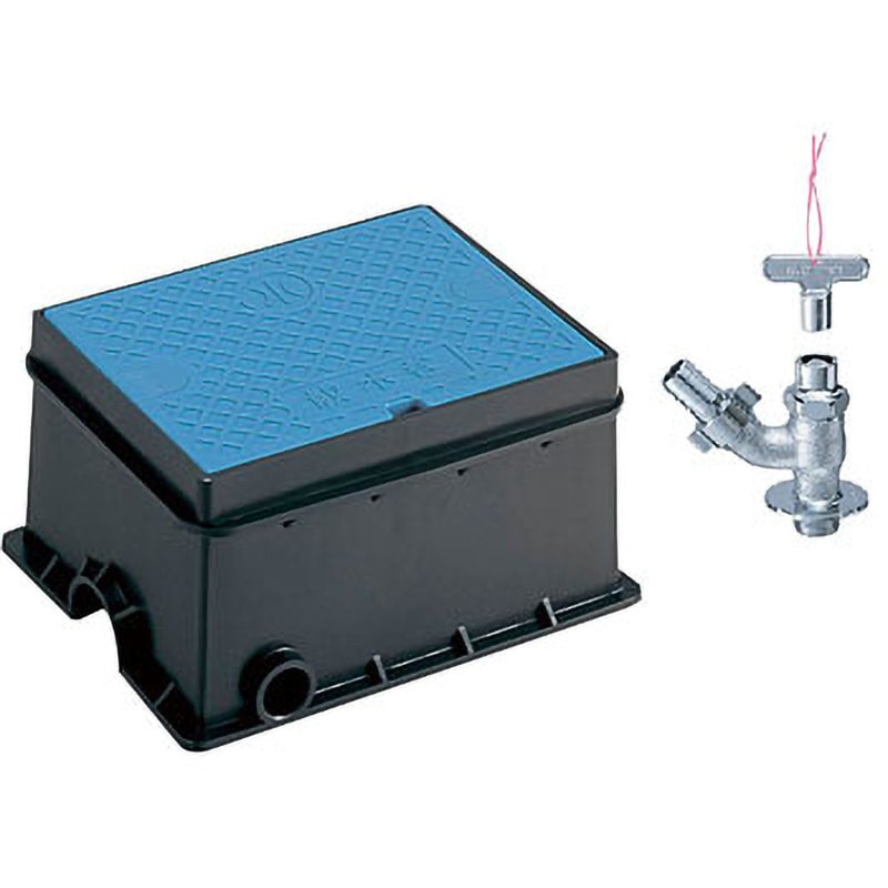 R81-91S-B 散水栓ボックスセット 1個 SANEI(旧:三栄水栓製作所) 【通販モノタロウ】 8,498円