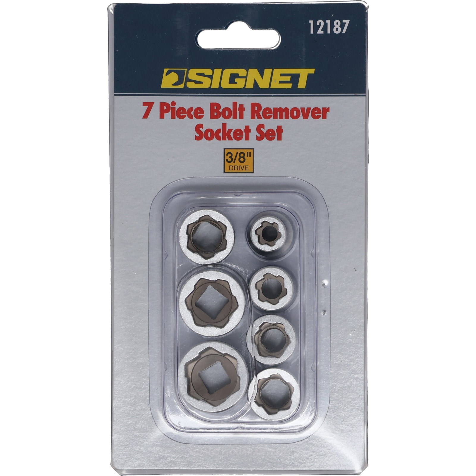 12187 ボルトリムーバーソケットセット SIGNET(シグネット) 寸法8・10