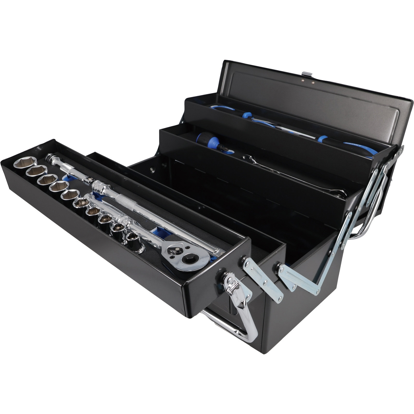 54007 メカニックツールセット両開き トレイ付 12．7SQ 1セット SIGNET