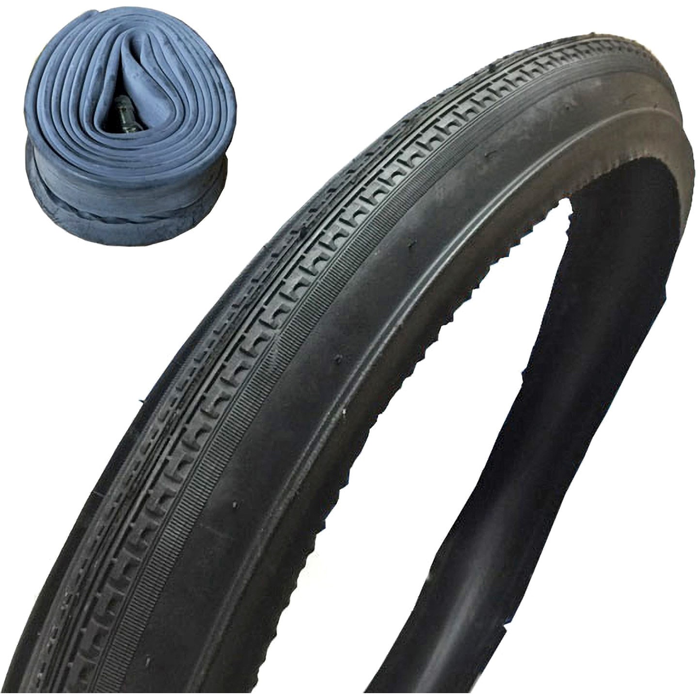 SR128 実用車タイヤ+チューブセット SHINKO(シンコータイヤ) 26