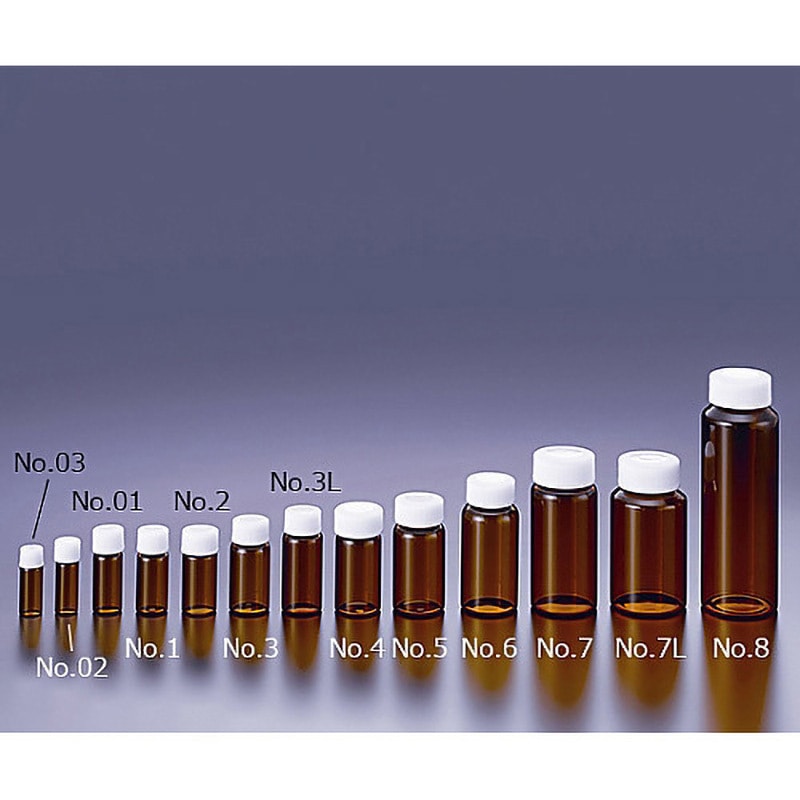 0101-1106 TSスクリュー管瓶 マルエム(理化学・容器) 2mL 1