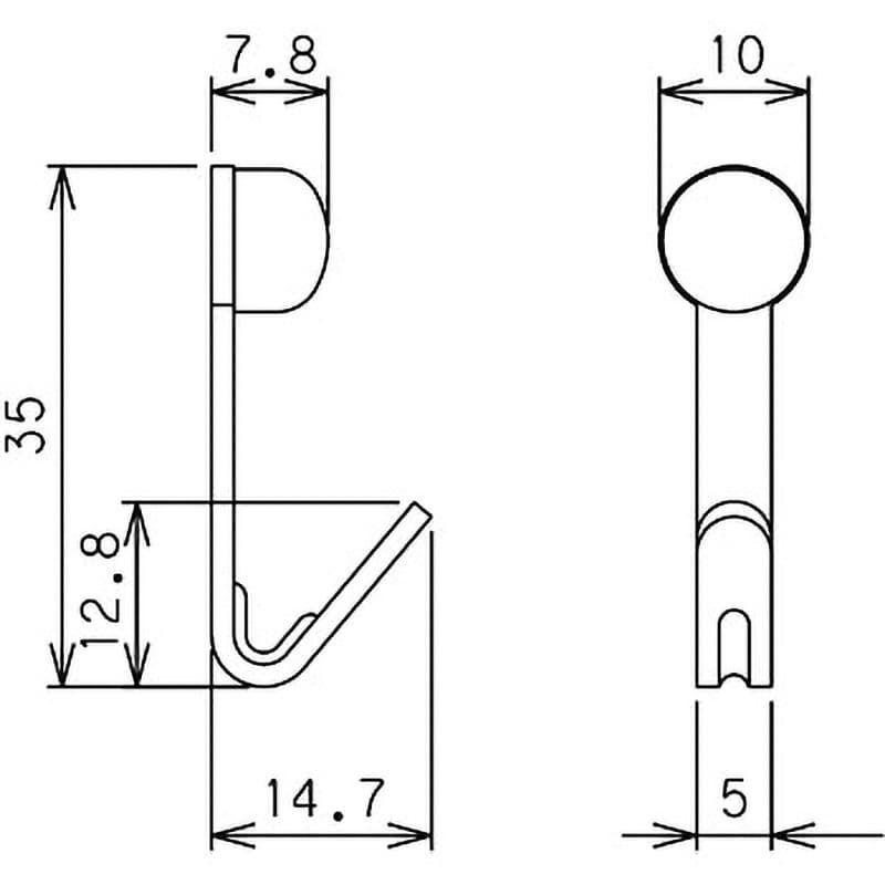 徳用WNP-SW 11P Jフック シングル 1パック(11個) マジッククロス 徳用WNP-SW 11P Jフック シングル 1パック(11個) マジッククロス