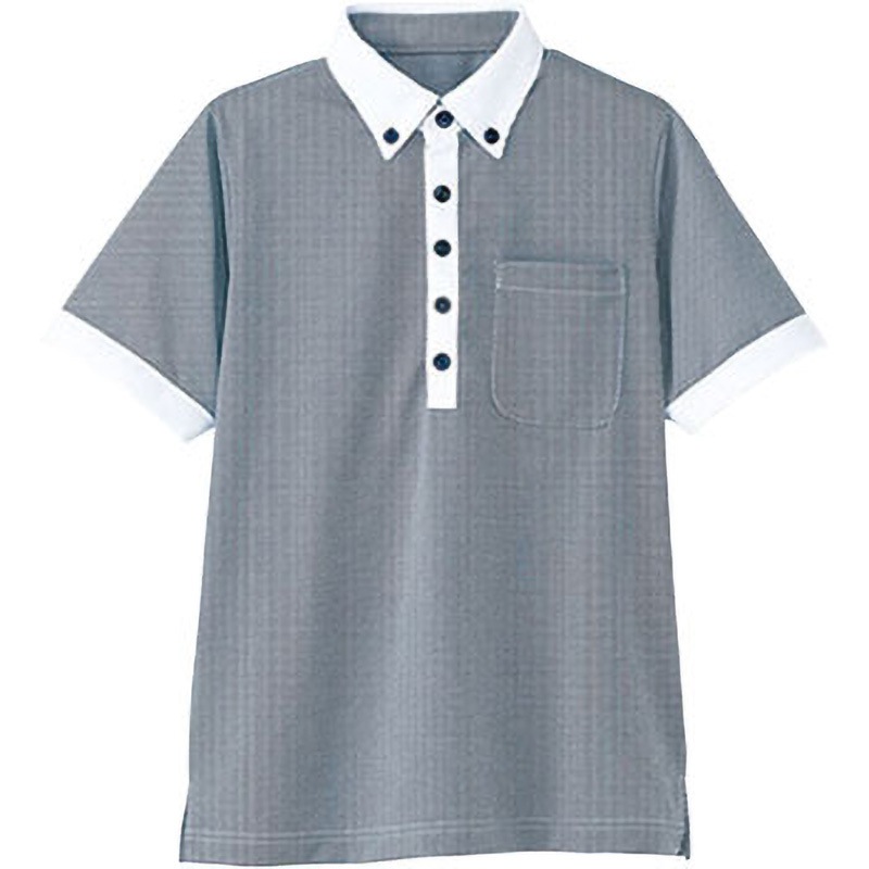HM-2679 HEARTGREEN HM-2679 Air through Polo 半袖ポロシャツ(男女共用) カーシーカシマ アルプス色 サイズSS