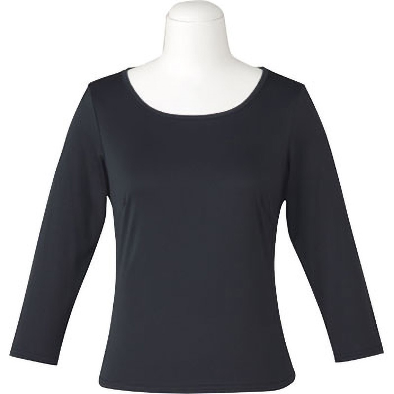 EWT-050 enjoy EWT-050 Smooth Stretch カットソー カーシーカシマ 女性用 ブラック色 サイズL