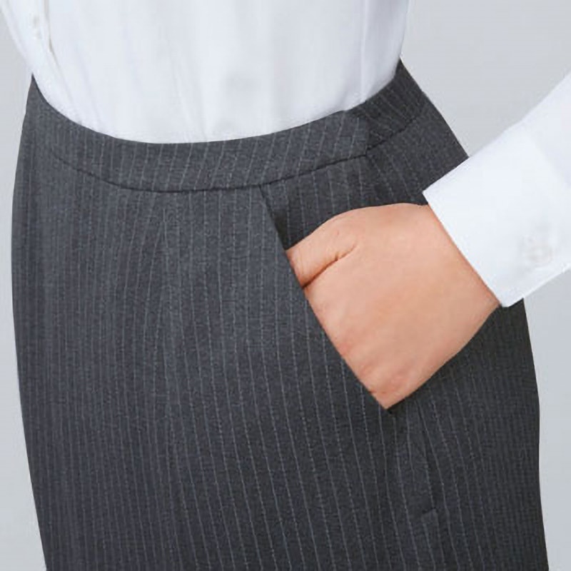 カーシーカシマ ENJOYNoir セミタイトスカート Beauty keep Suits 15号 EAS673 (68-0922-02) カーシーカシマ ENJOY マーメイドラインスカート NEO SOFT GABA