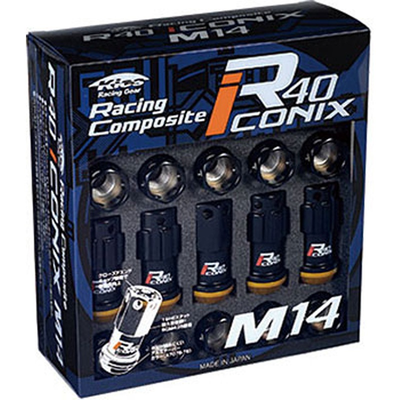 RI-14KA Racing Composite R40 iCONIX M14 x P1.5 (Lock & Nut