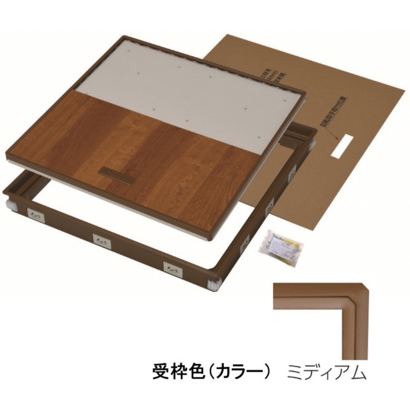 YT6CFK-M 樹脂枠気密型床下点検口(クッションフロアー用 CF用 YT6CFK-M 樹脂枠気密型床下点検口(クッションフロアー用 CF用