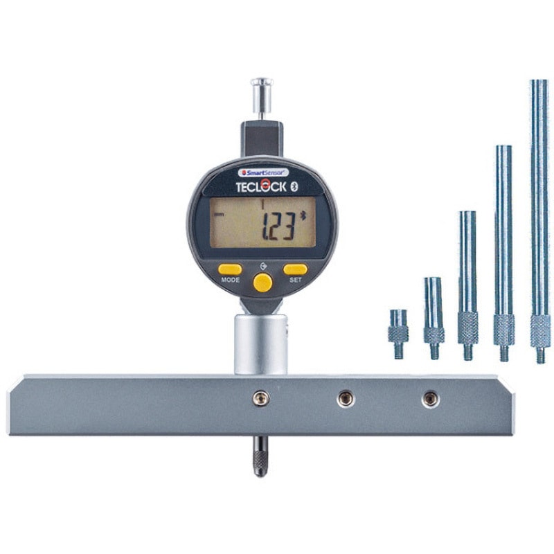 SSD-293(校正企業実施一般校正書・トレーサビリティ体系図付) Bluetoothデジタルデプスゲージ 1セット テクロック 【通販モノタロウ】 76,890円