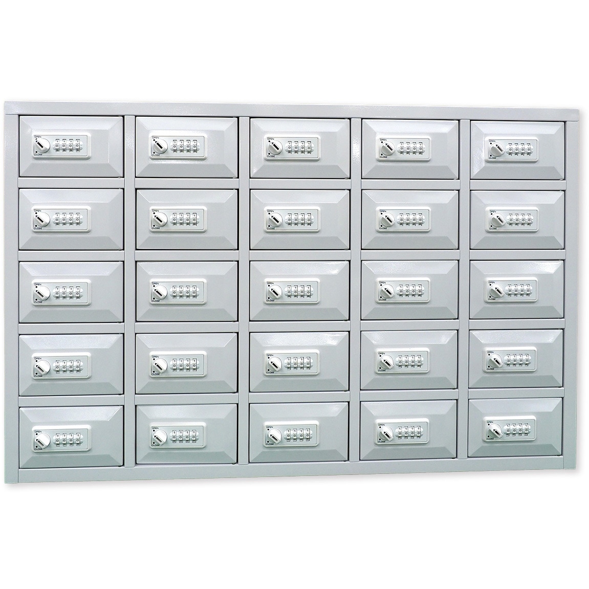 NSLA-0505 N-model 小物用ロッカー 仁張工作所 クリアホワイト色 ダイヤル錠   NSLA-0505