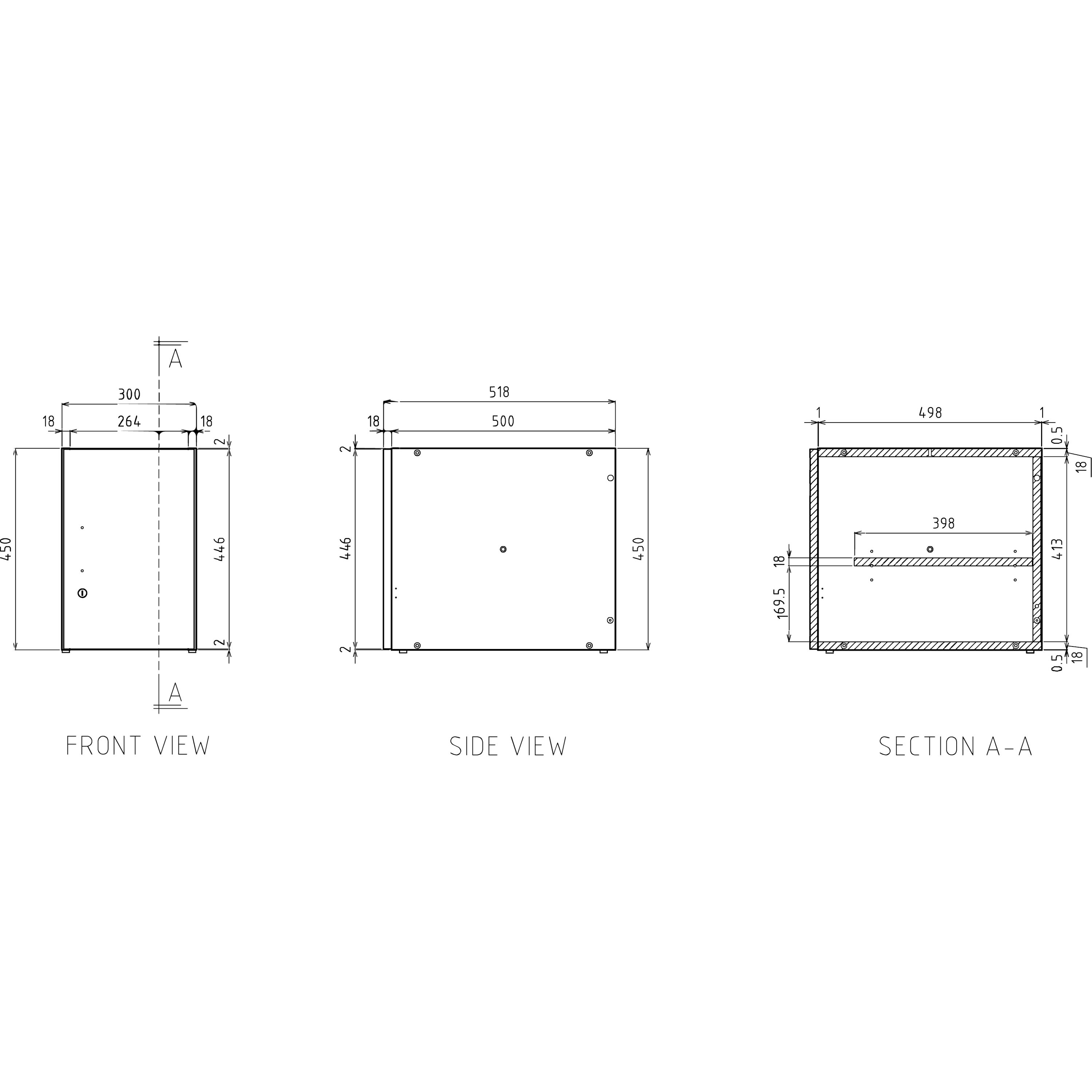 282831 木製ユニットロッカー 1個 ノーブランド 【通販モノタロウ】