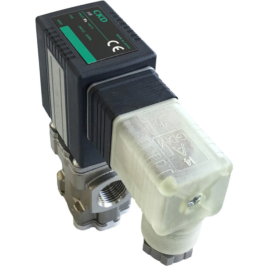 FFB-5210A4H3L3-B 直動式2ポート電磁弁 マルチフィット(R) NO(通電時閉)形 FFBシリーズ ステンレスボディ(FFB-5210A～) 1台 CKD 【通販モノタロウ】