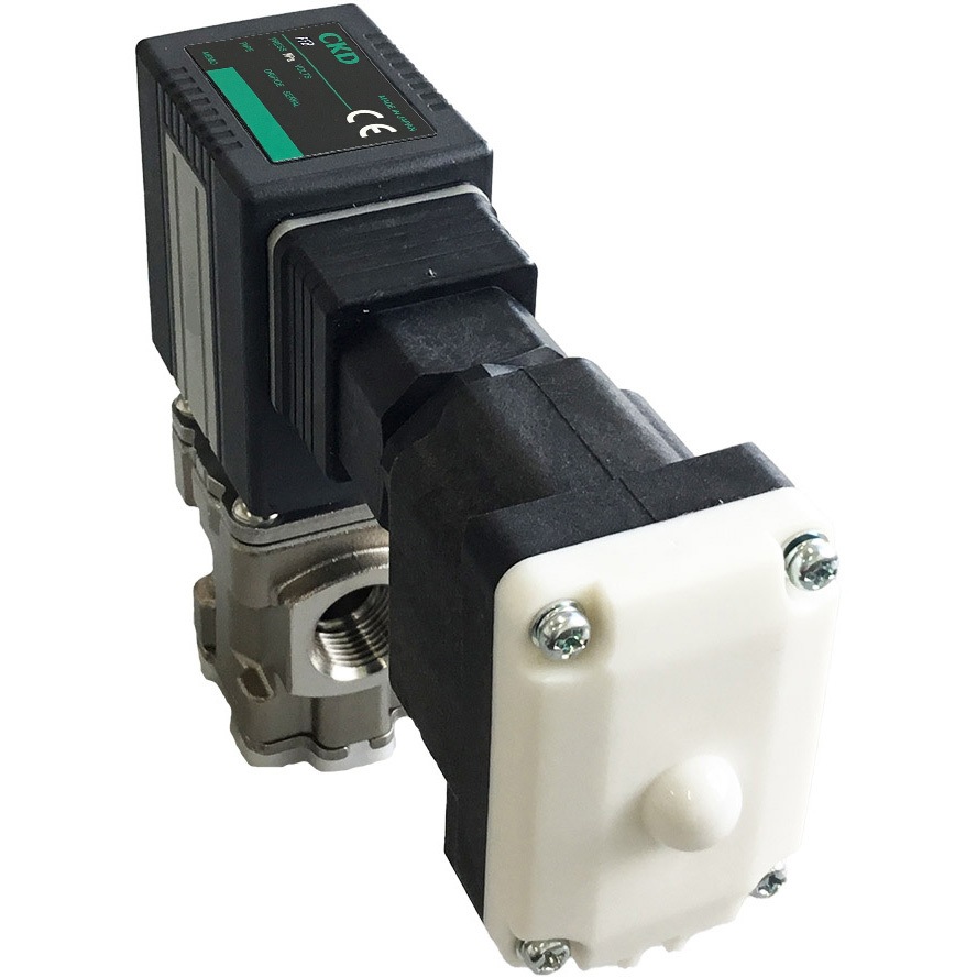 FFB-3208A2H3Q3-B 直動式2ポート電磁弁 マルチフィット(R) NO(通電時閉)形 FFBシリーズ ステンレスボディ(FFB-3208A～) 1台 CKD 【通販モノタロウ】