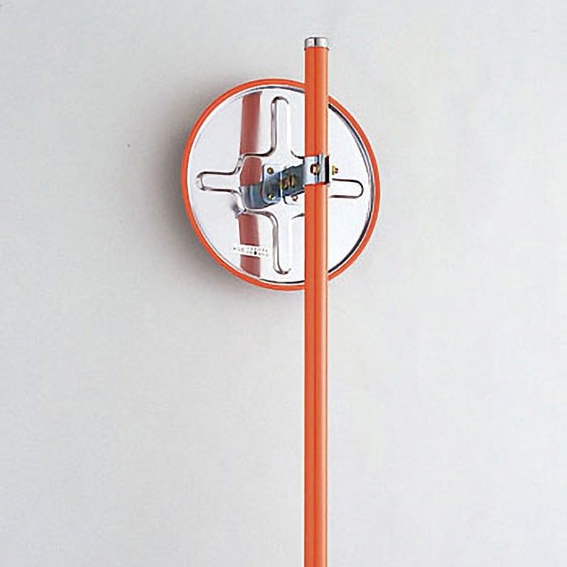 オプションポール34Φ カーブミラー用ポール 日本緑十字社 スチール