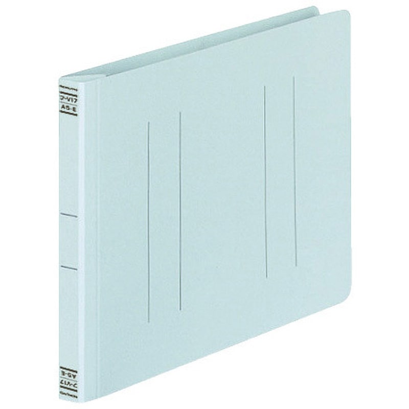 n*iページ まとめ）フラットファイル バインダー 2穴 E A4-E ブルー 10冊入 10