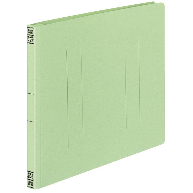 フ-V15G フラットファイルV(横型) コクヨ 2穴 150枚収納 緑色 A4-E 1冊