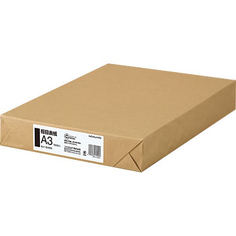 セイ-845N 板目表紙 コクヨ ホワイト色 サイズA3 1冊(100枚)