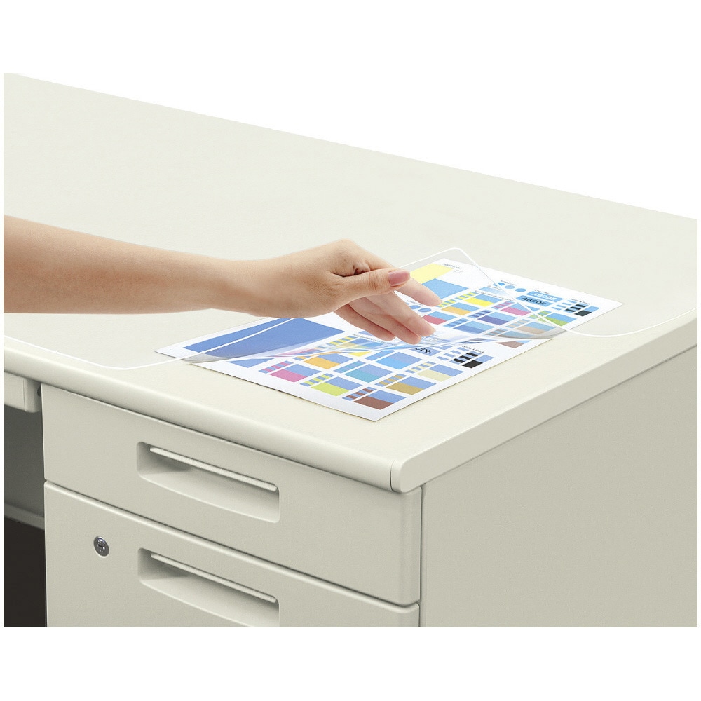 マ-1947 デスクマット軟質(オレフィン・透明) 1枚 コクヨ 【通販モノタロウ】